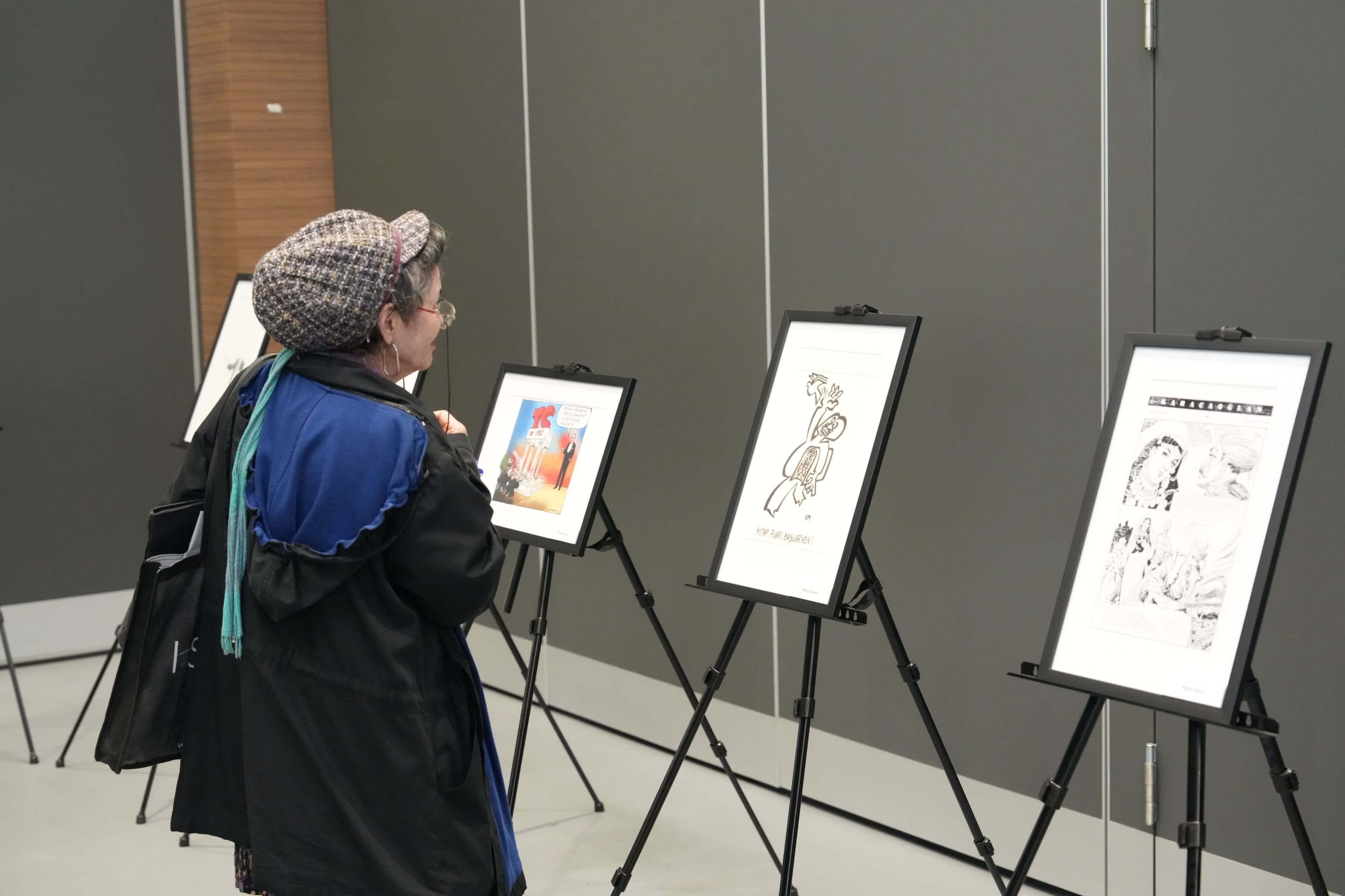 “Cumhuriyet’in Karikatürcüleri” sergisi açıldı